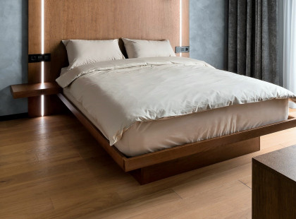 Кровать с дизайнерским изголовьем - 2